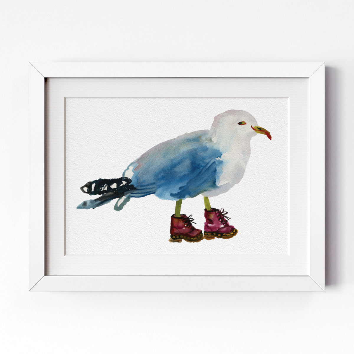 Seagull In Boots
