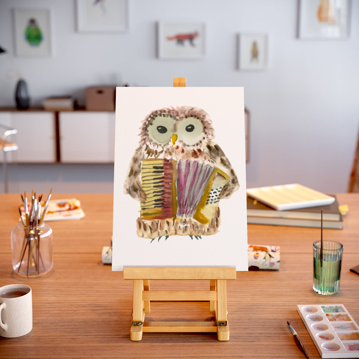 Harmonica Owl