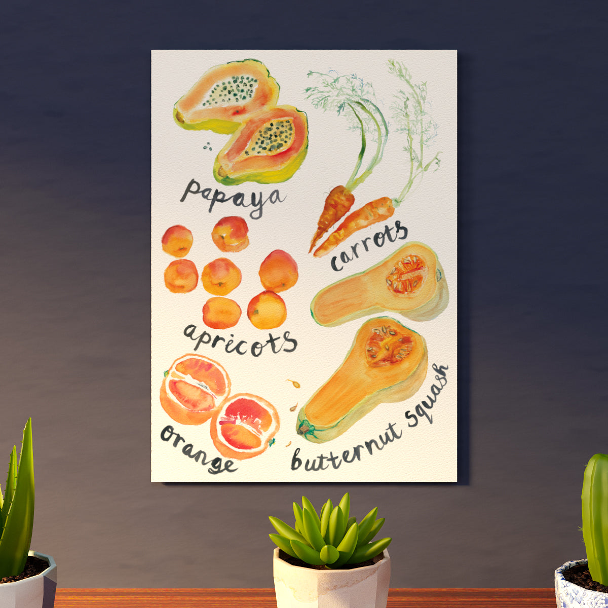 Orange Kitchen