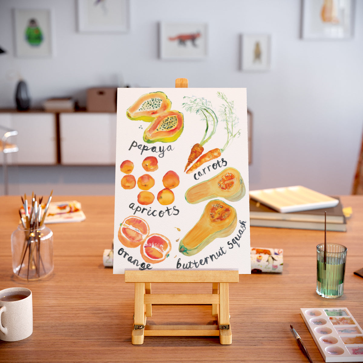Orange Kitchen