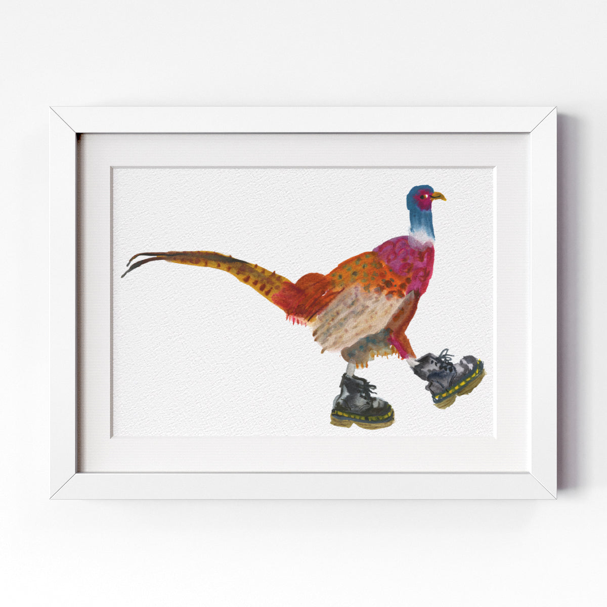 Pheasant In Boots