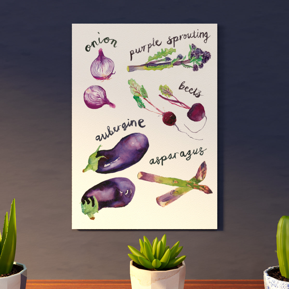 Purple Kitchen