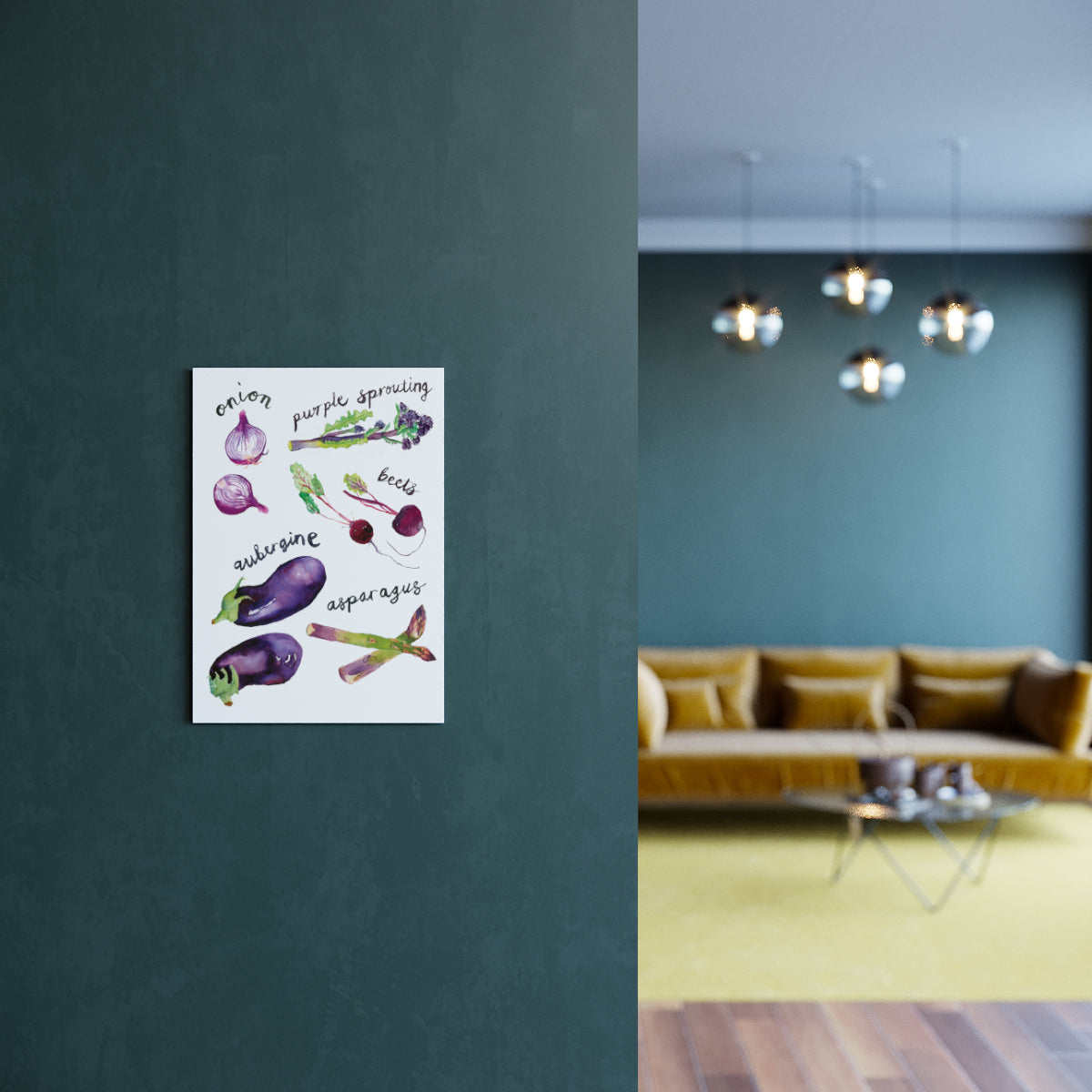 Purple Kitchen