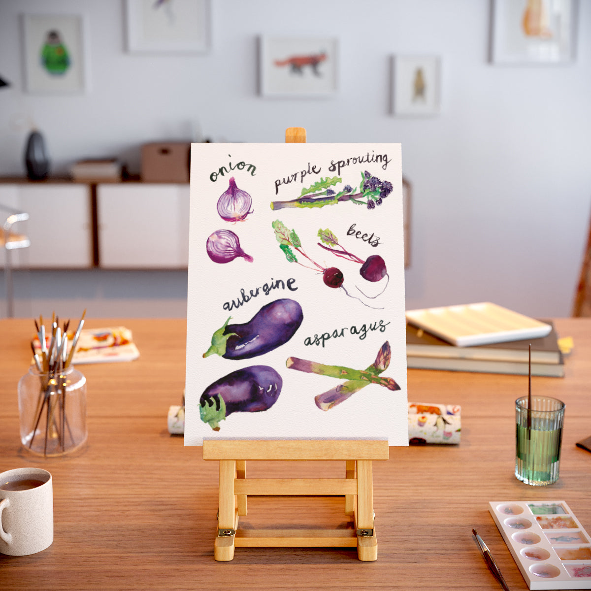 Purple Kitchen