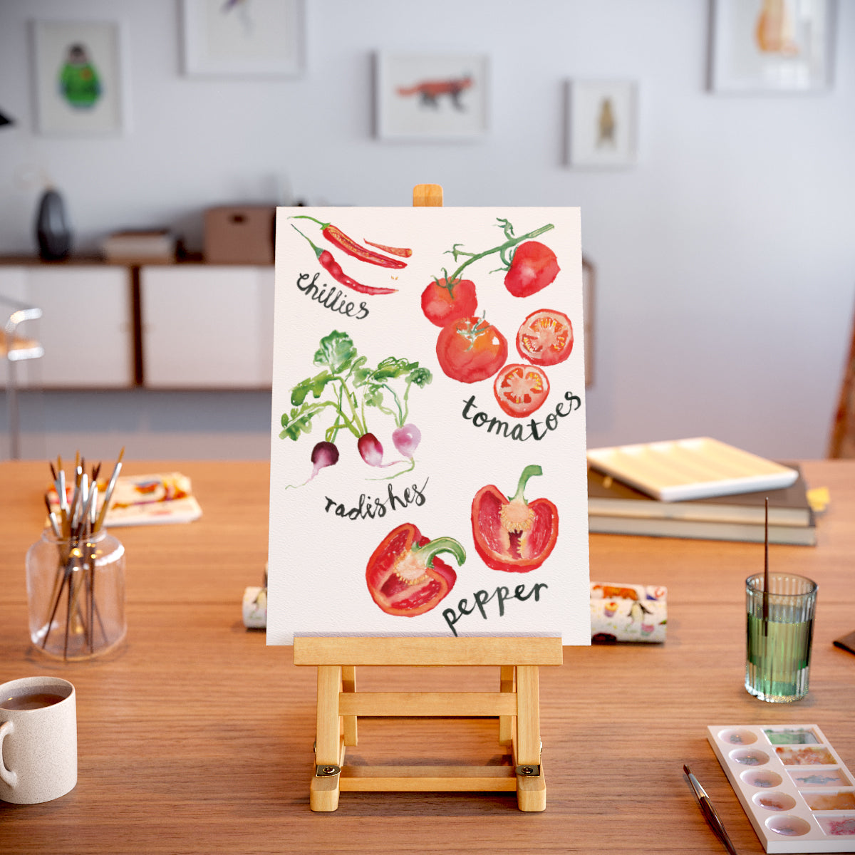 Red Kitchen
