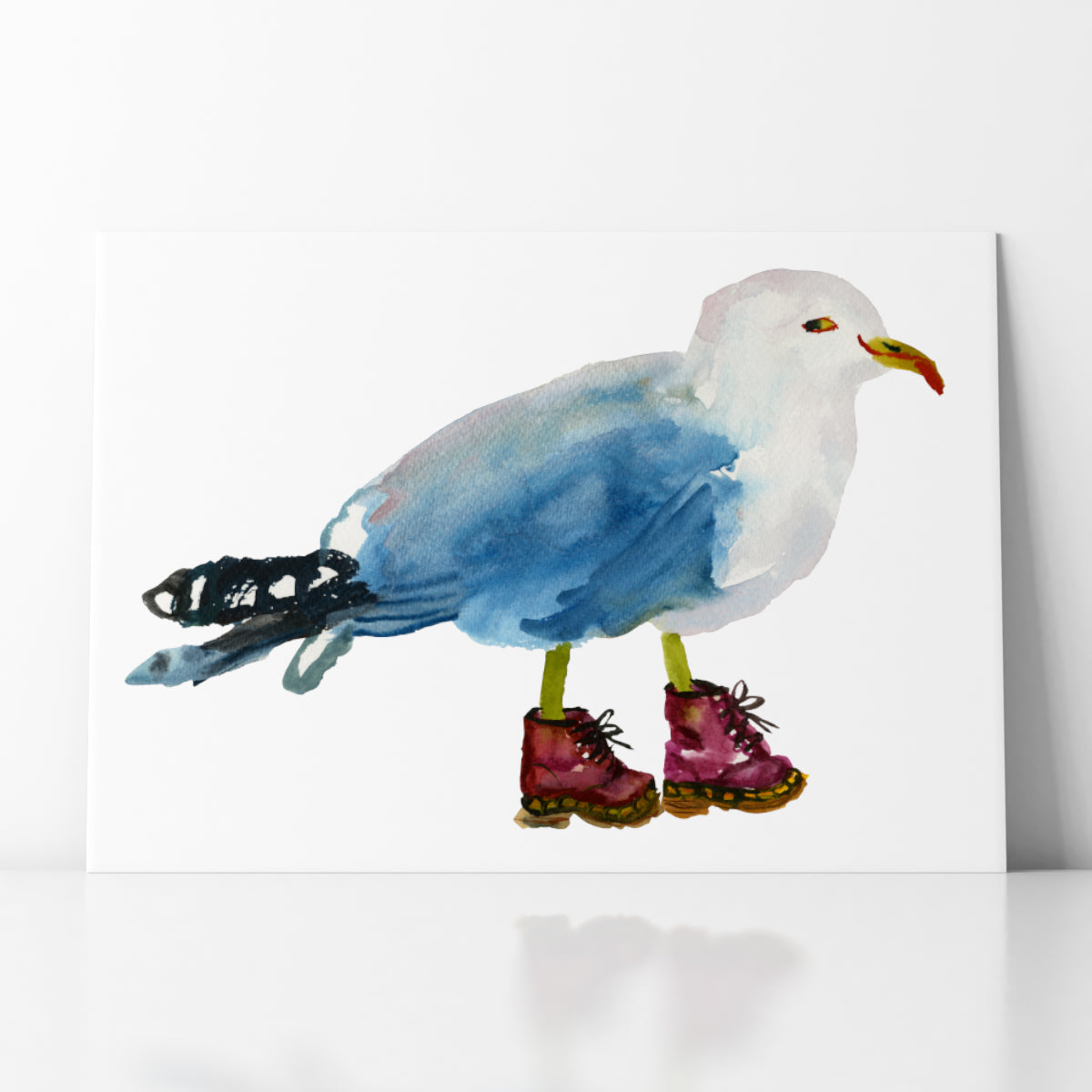 Seagull in Boots