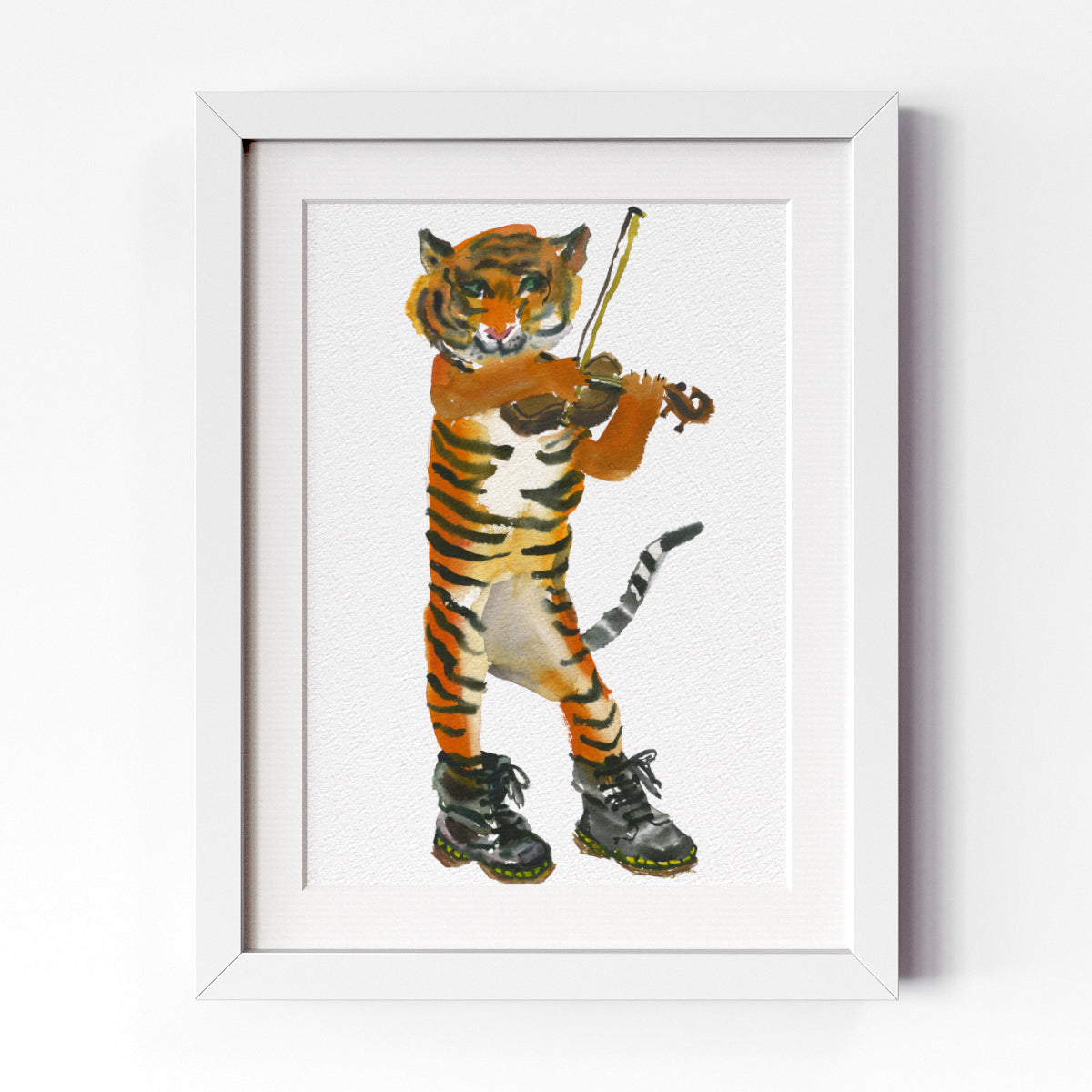 Tiger with Violin – Rosie Webb