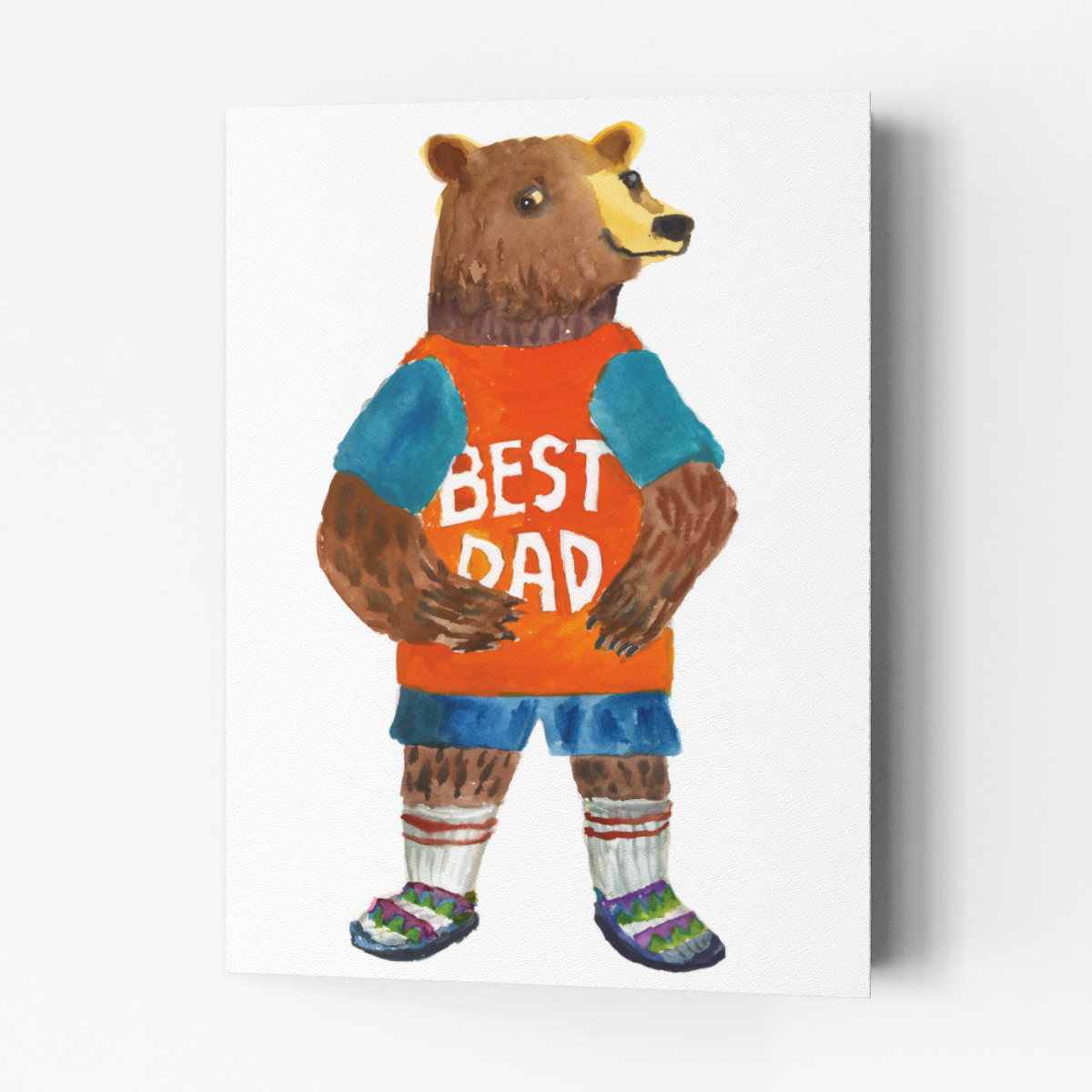 Best Dad Bear - Fathers Day – Rosie Webb