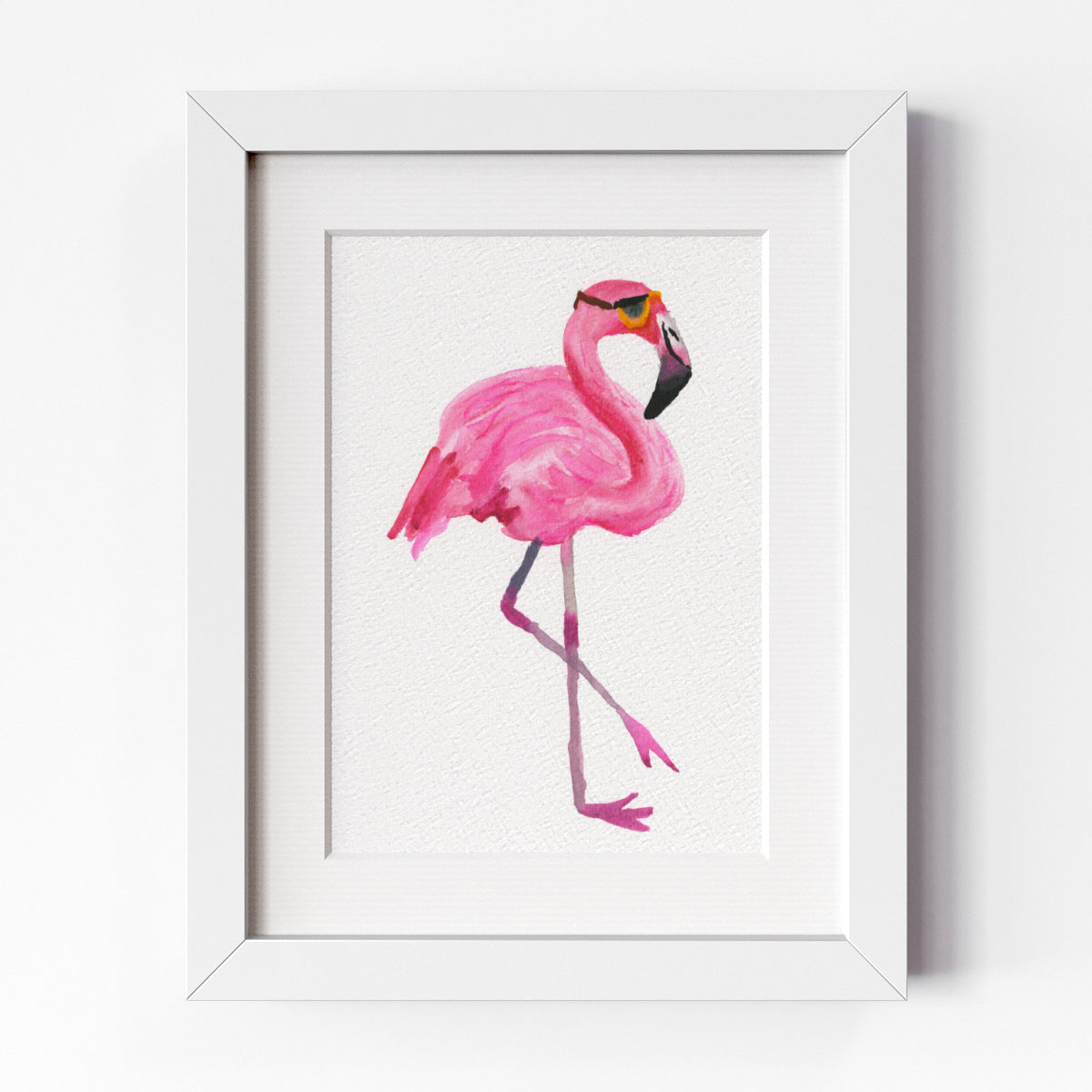 Flamingo in Sunglasses