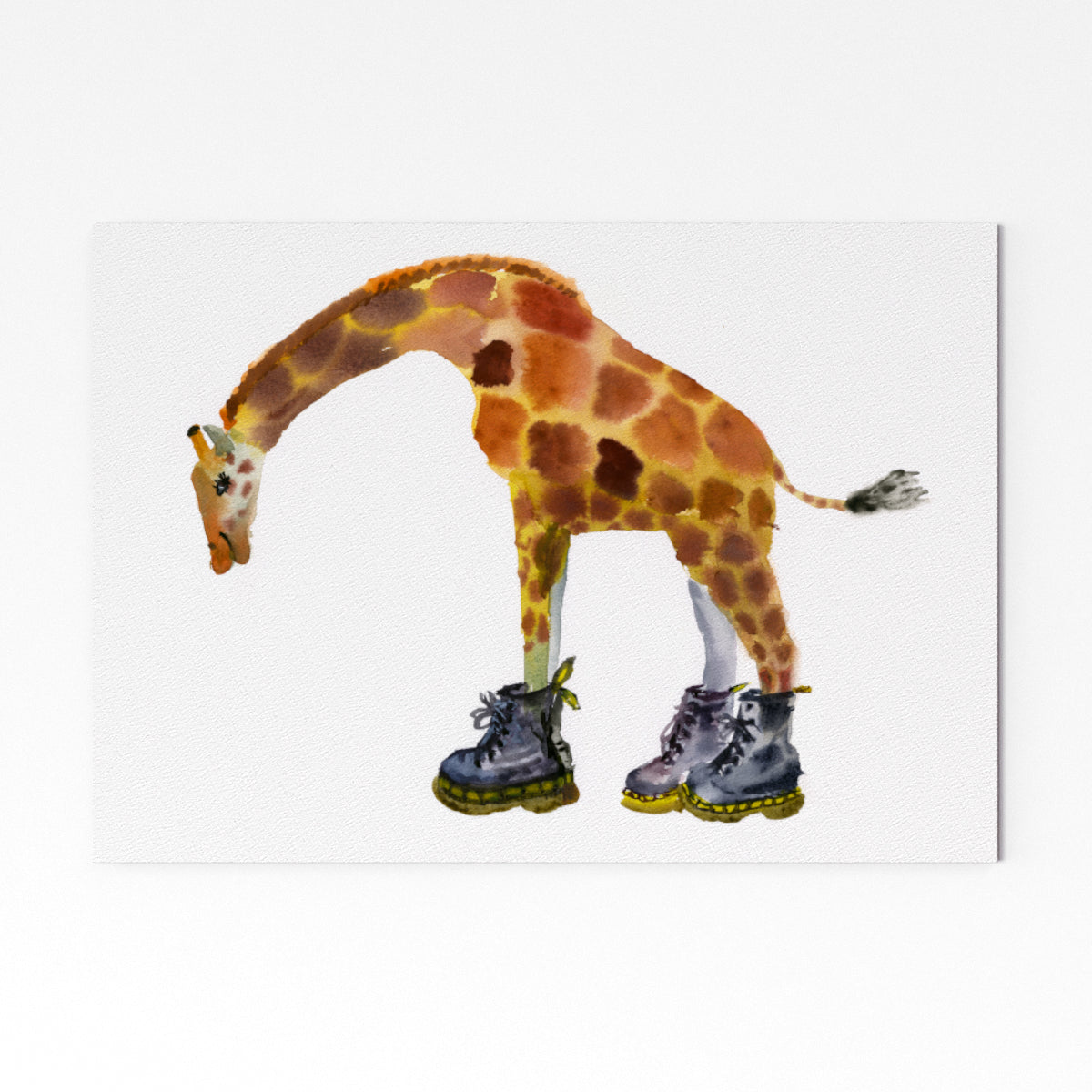 Giraffe in Boots
