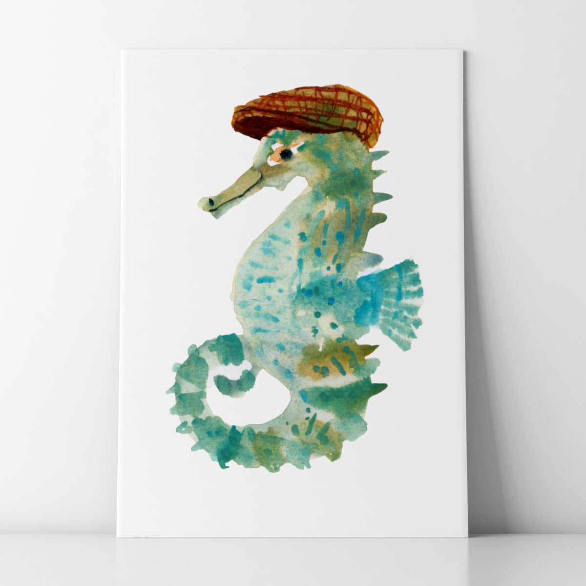 Seahorse in a Hat