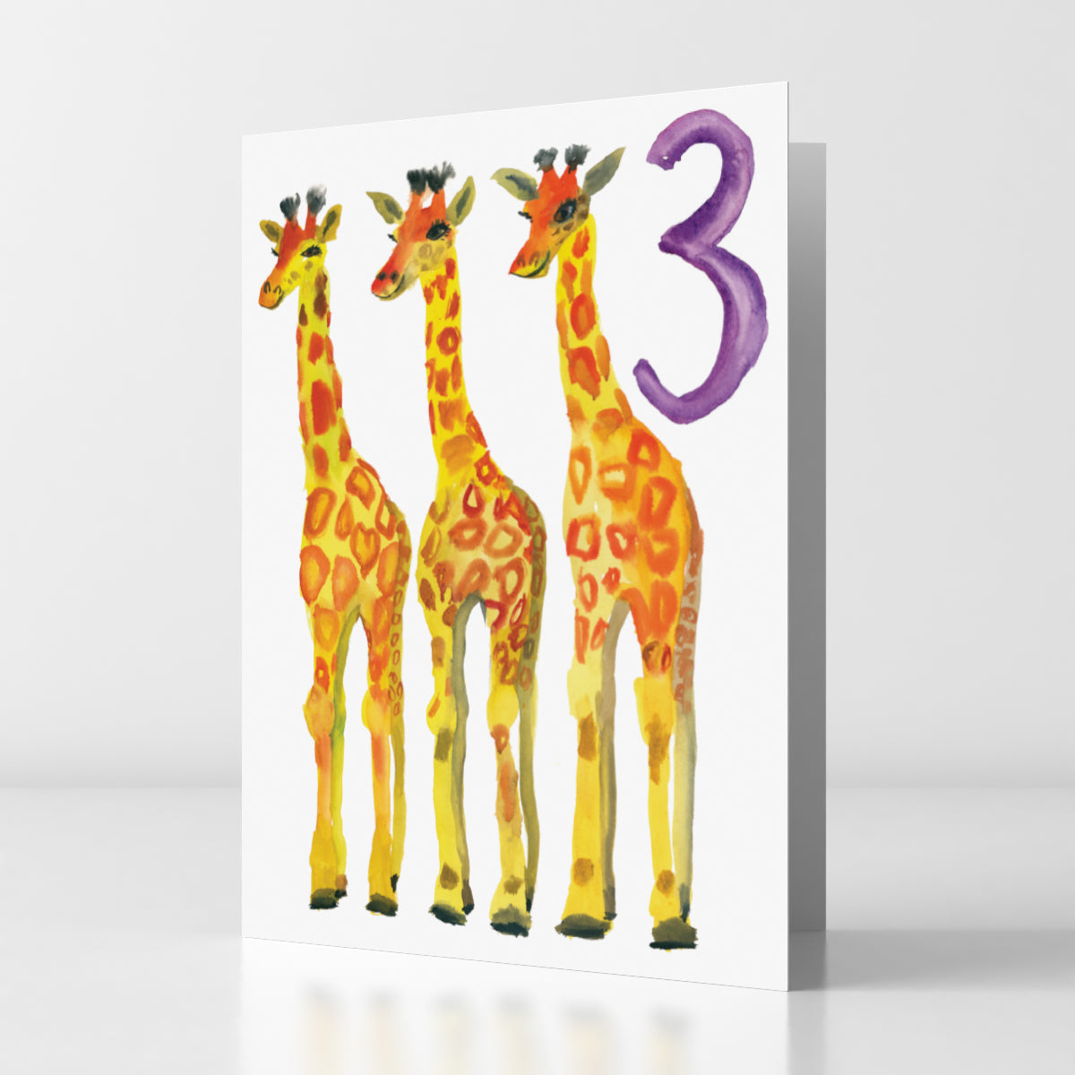 Three Year Giraffes